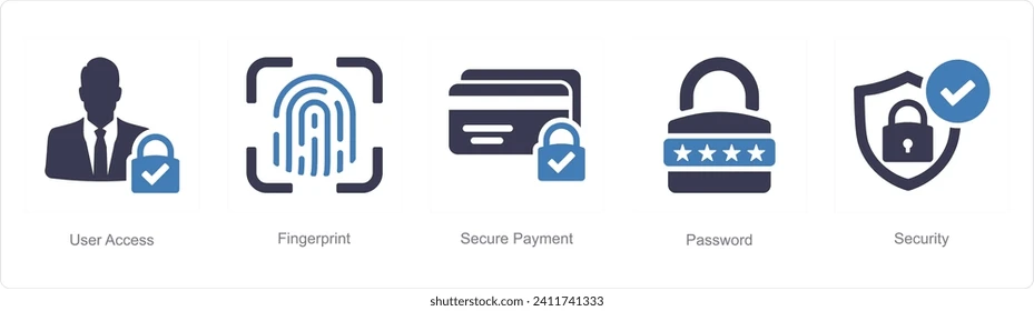 Icônes de paiement sécurisé